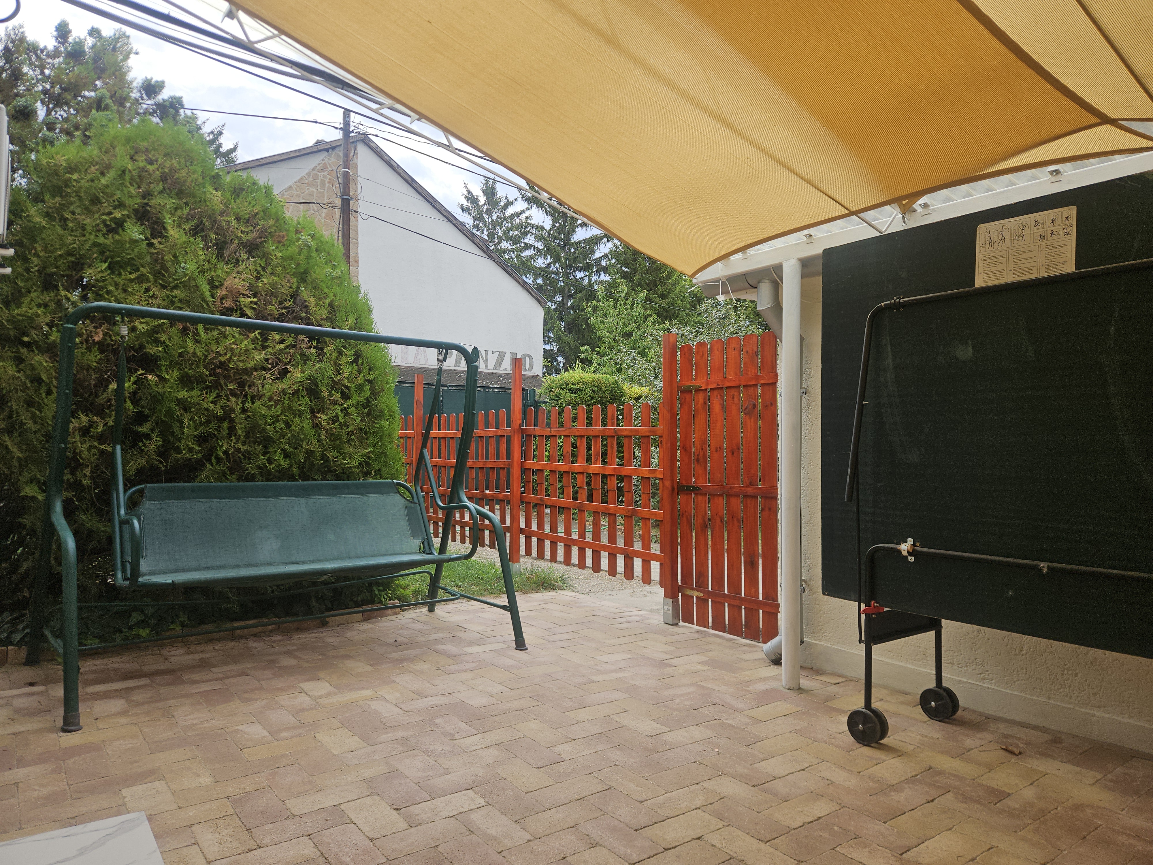 Garden and terrace overview