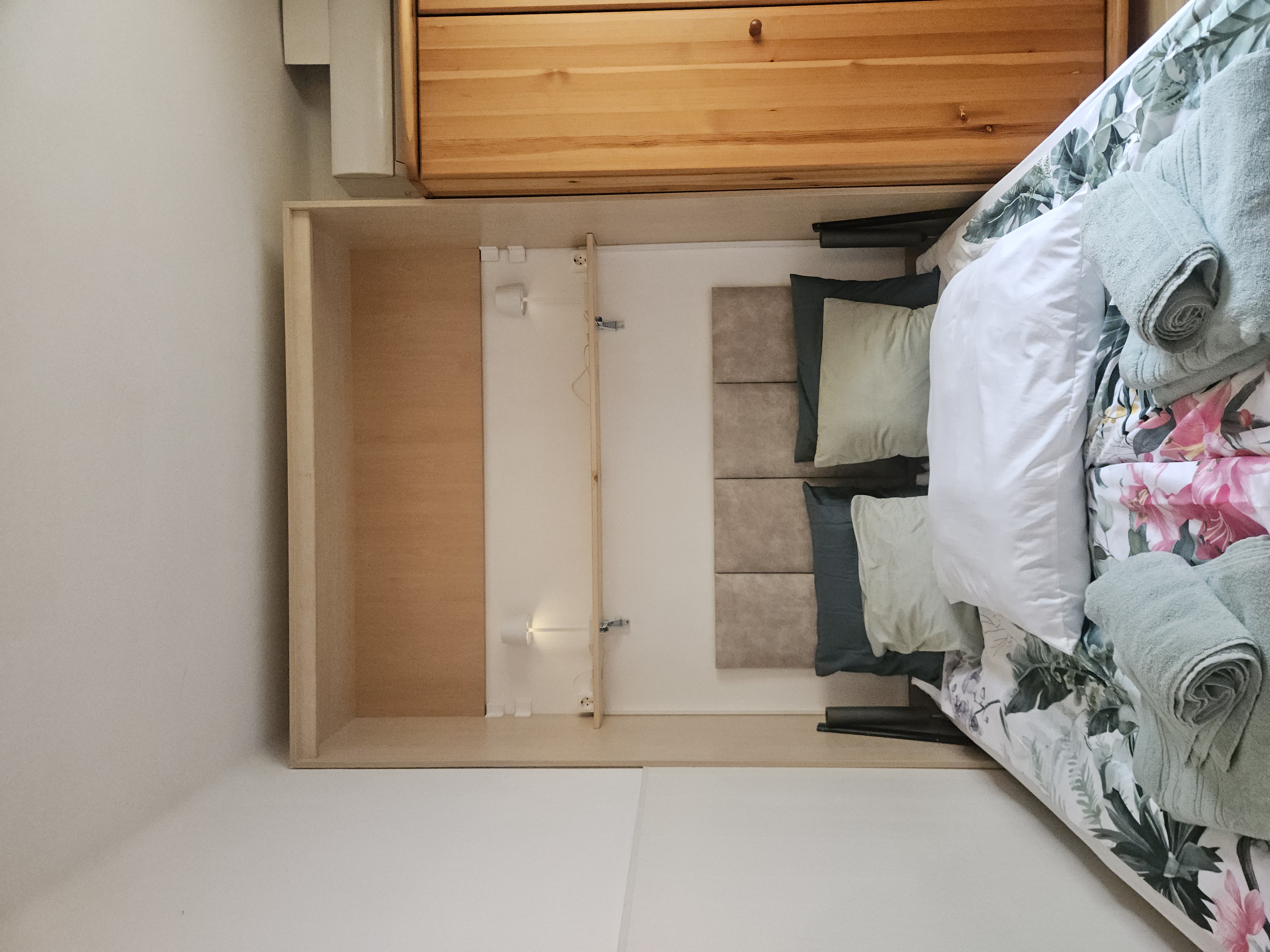 Comfortable sleeping area